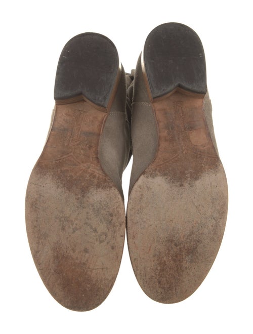 Alberto Fermani Suede Moto Boots