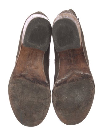 Alberto Fermani Suede Colorblock Pattern Chelsea Boots