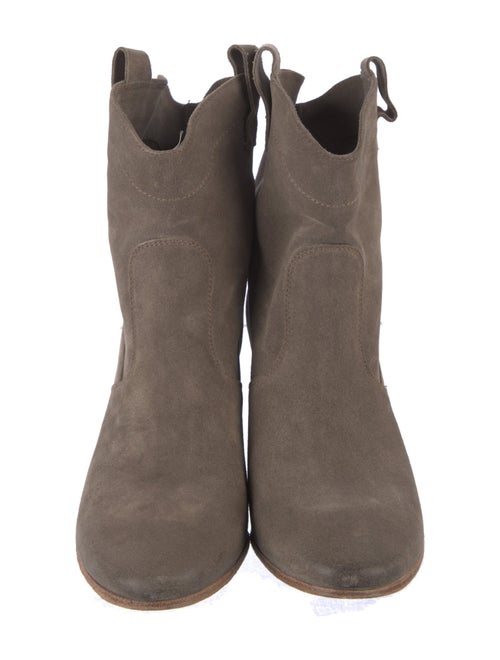 Alberto Fermani Suede Western Boots