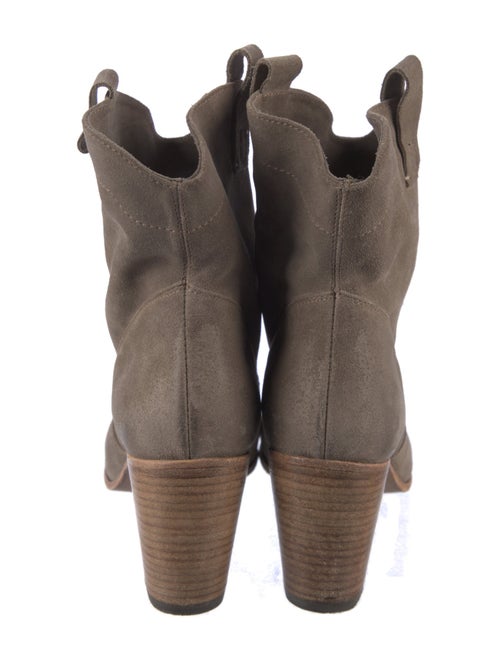 Alberto Fermani Suede Western Boots