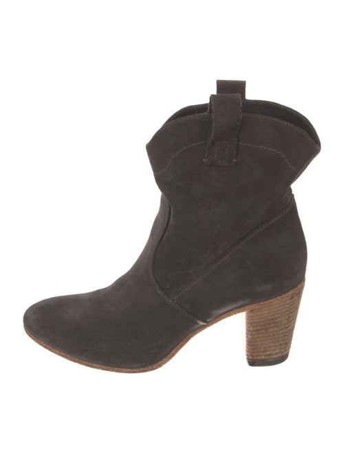 Alberto Fermani Suede Western Boots