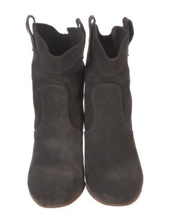 Alberto Fermani Suede Western Boots