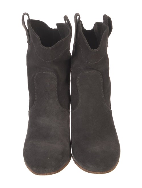 Alberto Fermani Suede Western Boots