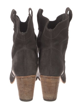 Alberto Fermani Suede Western Boots