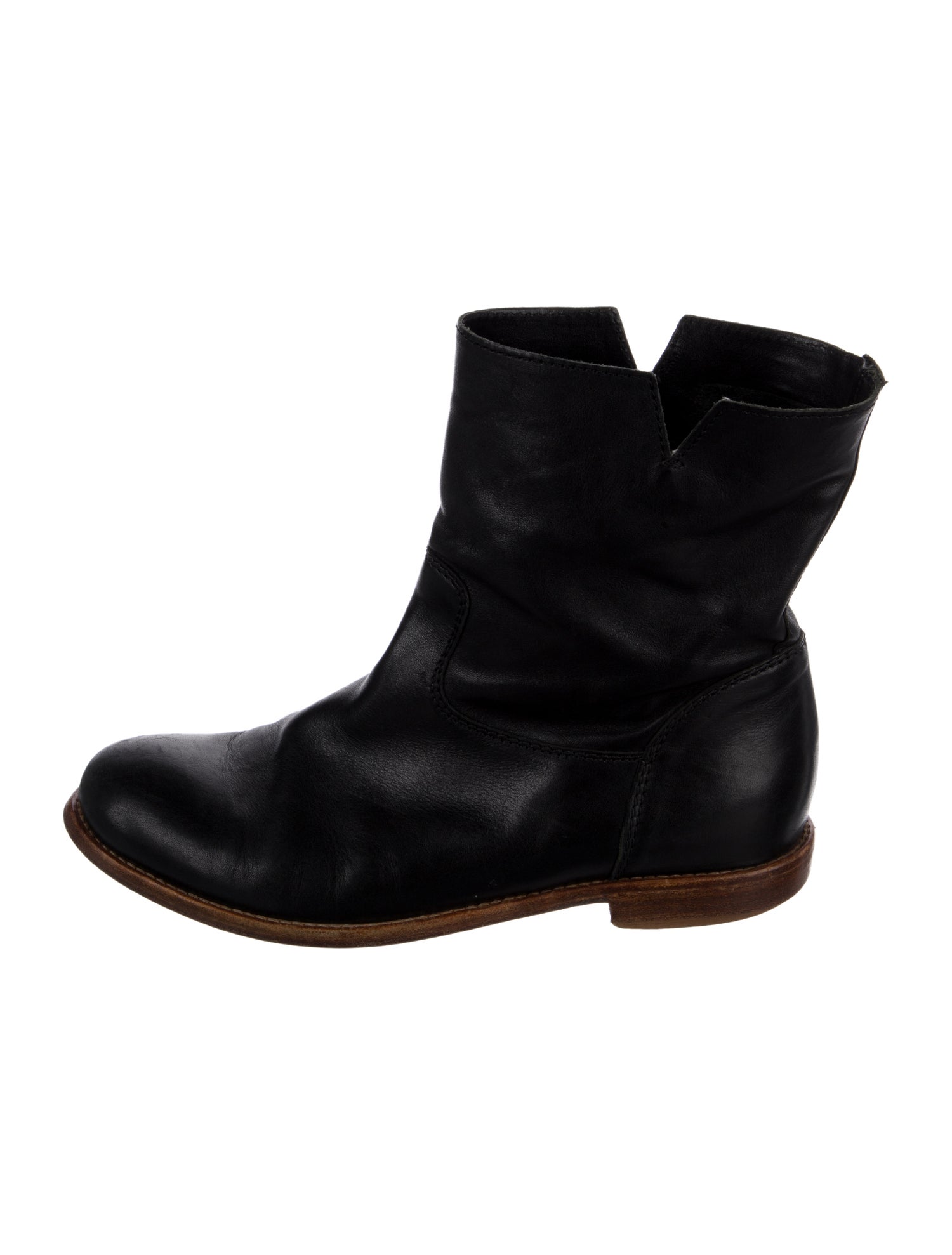 Alberto Fermani Leather Moto Boots