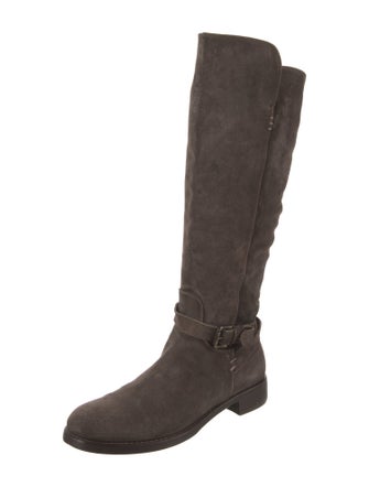 Alberto Fermani Suede Riding Boots