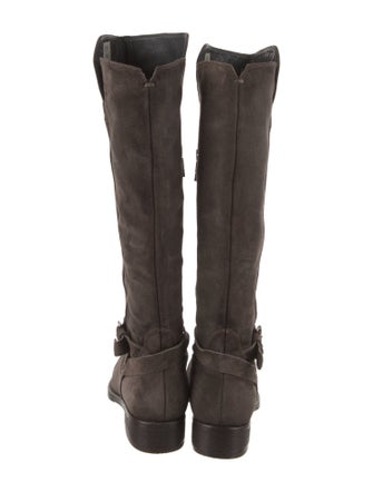 Alberto Fermani Suede Riding Boots