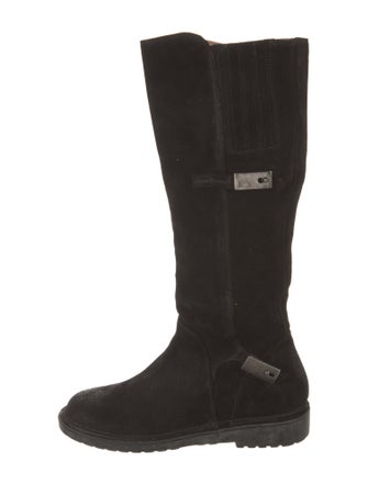 Alberto Fermani Suede Riding Boots