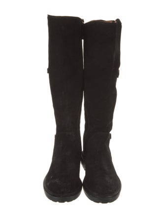 Alberto Fermani Suede Riding Boots