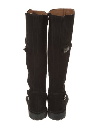 Alberto Fermani Suede Riding Boots