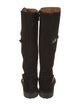 Alberto Fermani Suede Riding Boots