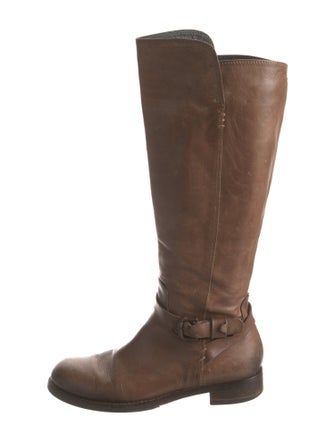 Alberto Fermani Leather Riding Boots