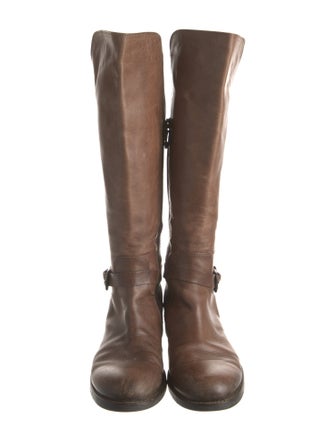 Alberto Fermani Leather Riding Boots