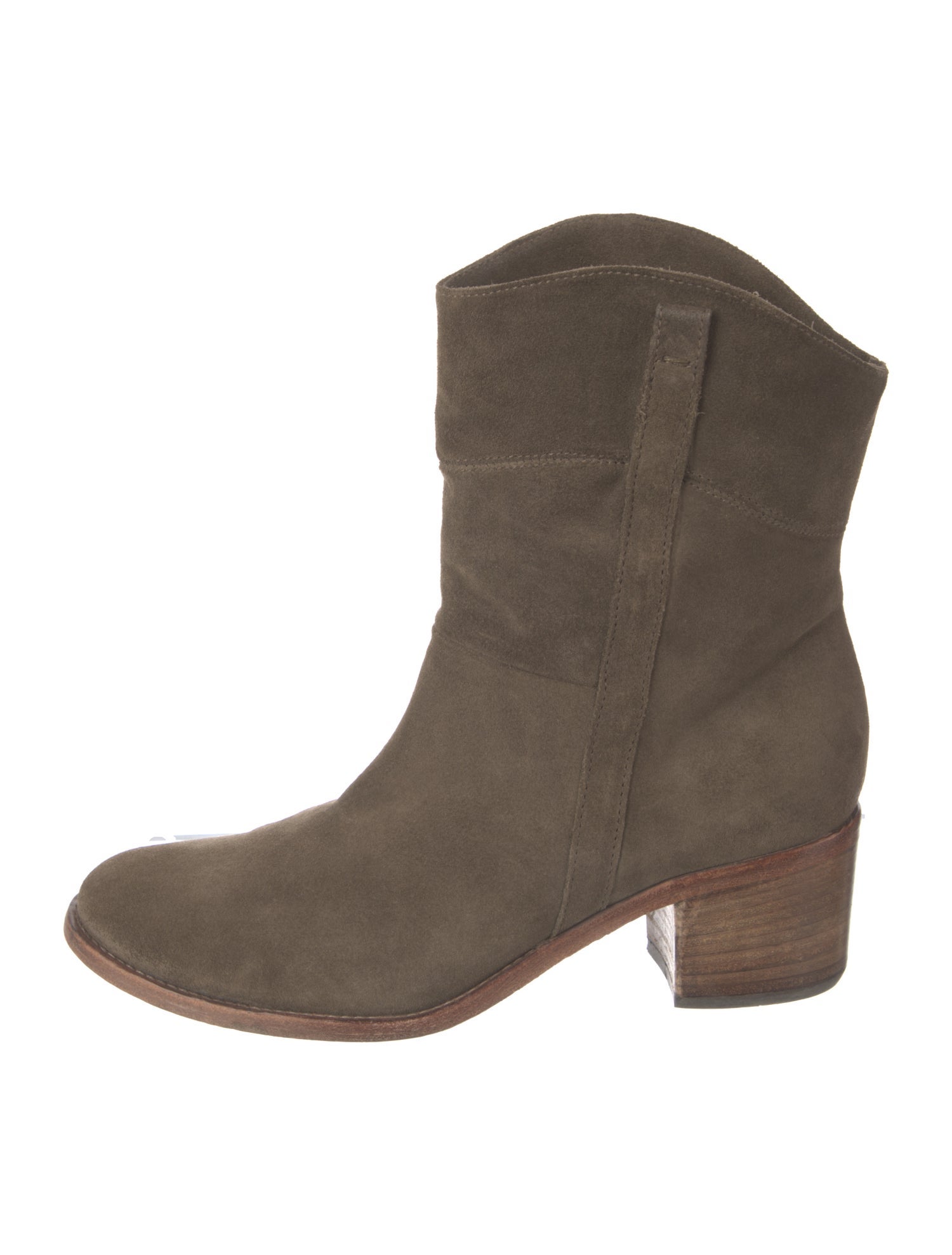 Alberto Fermani Suede Western Boots