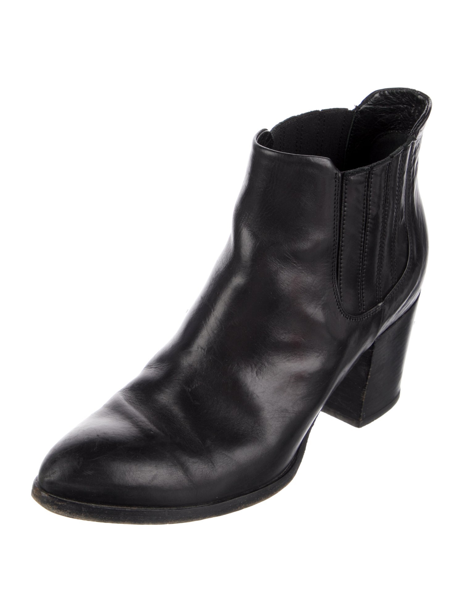 Alberto Fermani Leather Chelsea Boots