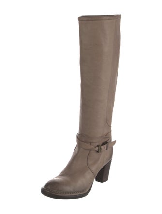 Alberto Fermani Leather Riding Boots