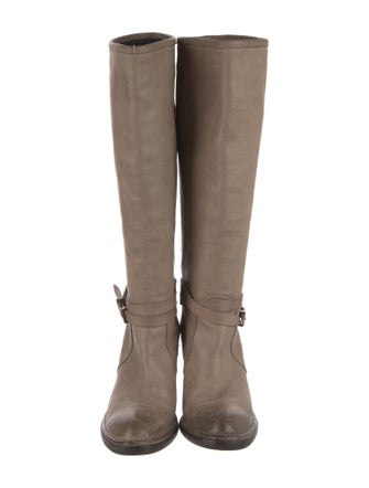 Alberto Fermani Leather Riding Boots