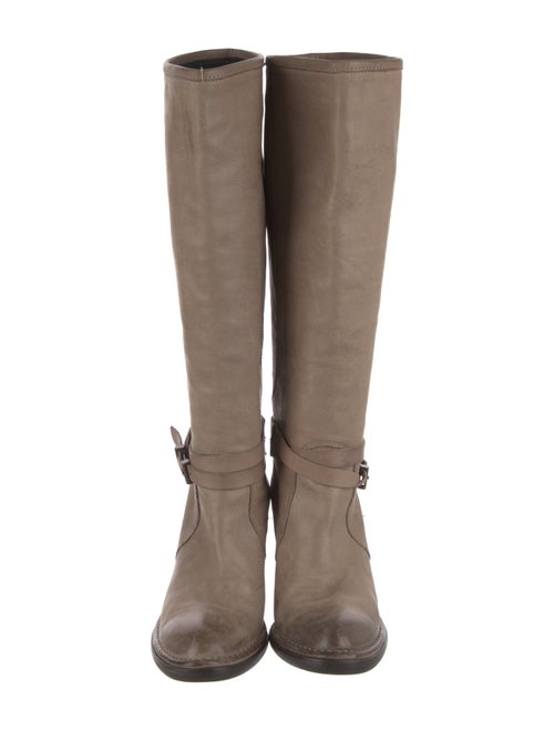 Alberto Fermani Leather Riding Boots