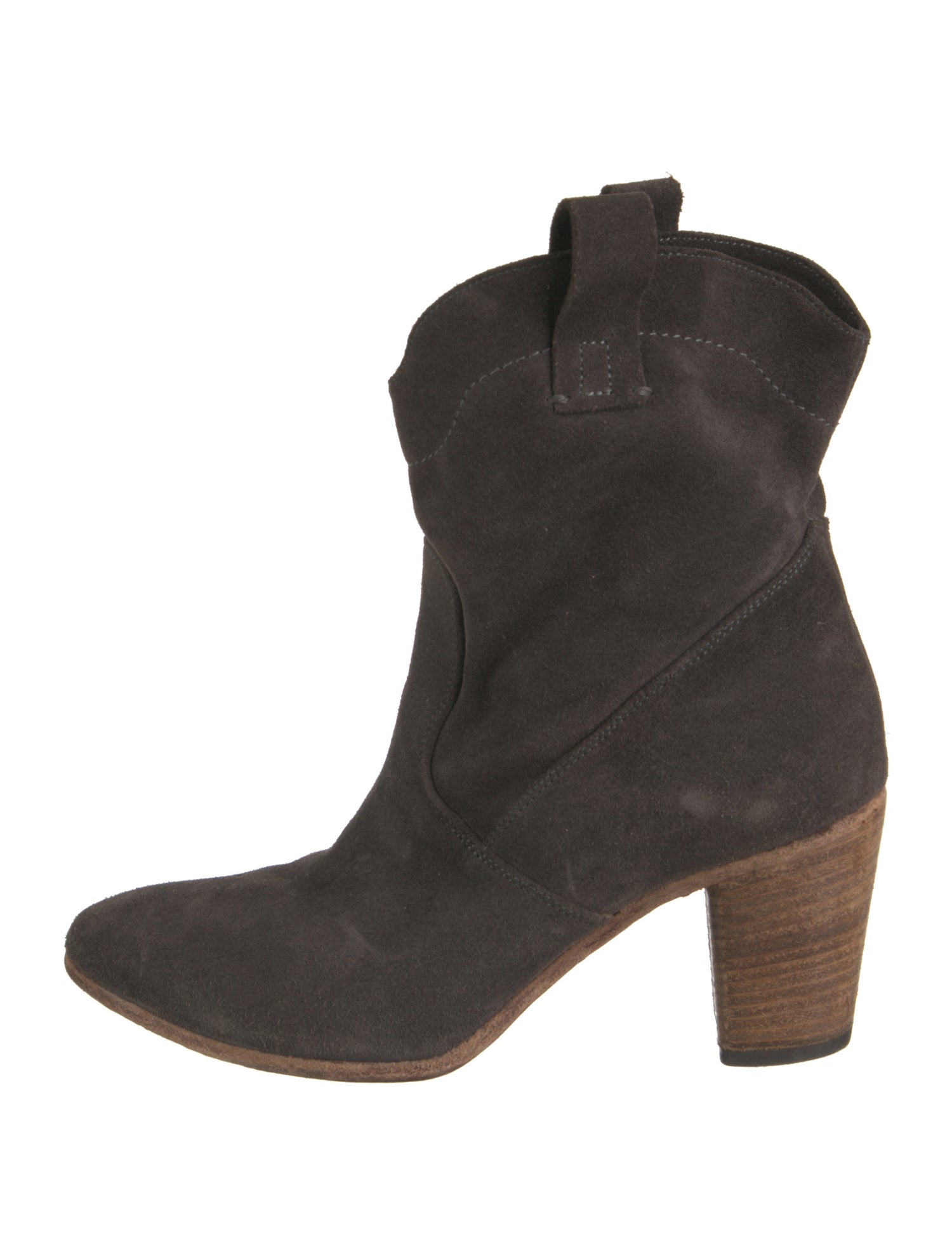 Alberto Fermani Suede Western Boots