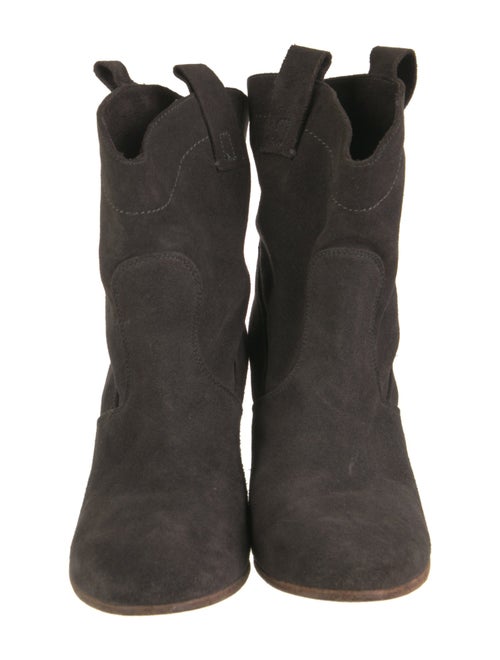 Alberto Fermani Suede Western Boots