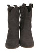 Alberto Fermani Suede Western Boots