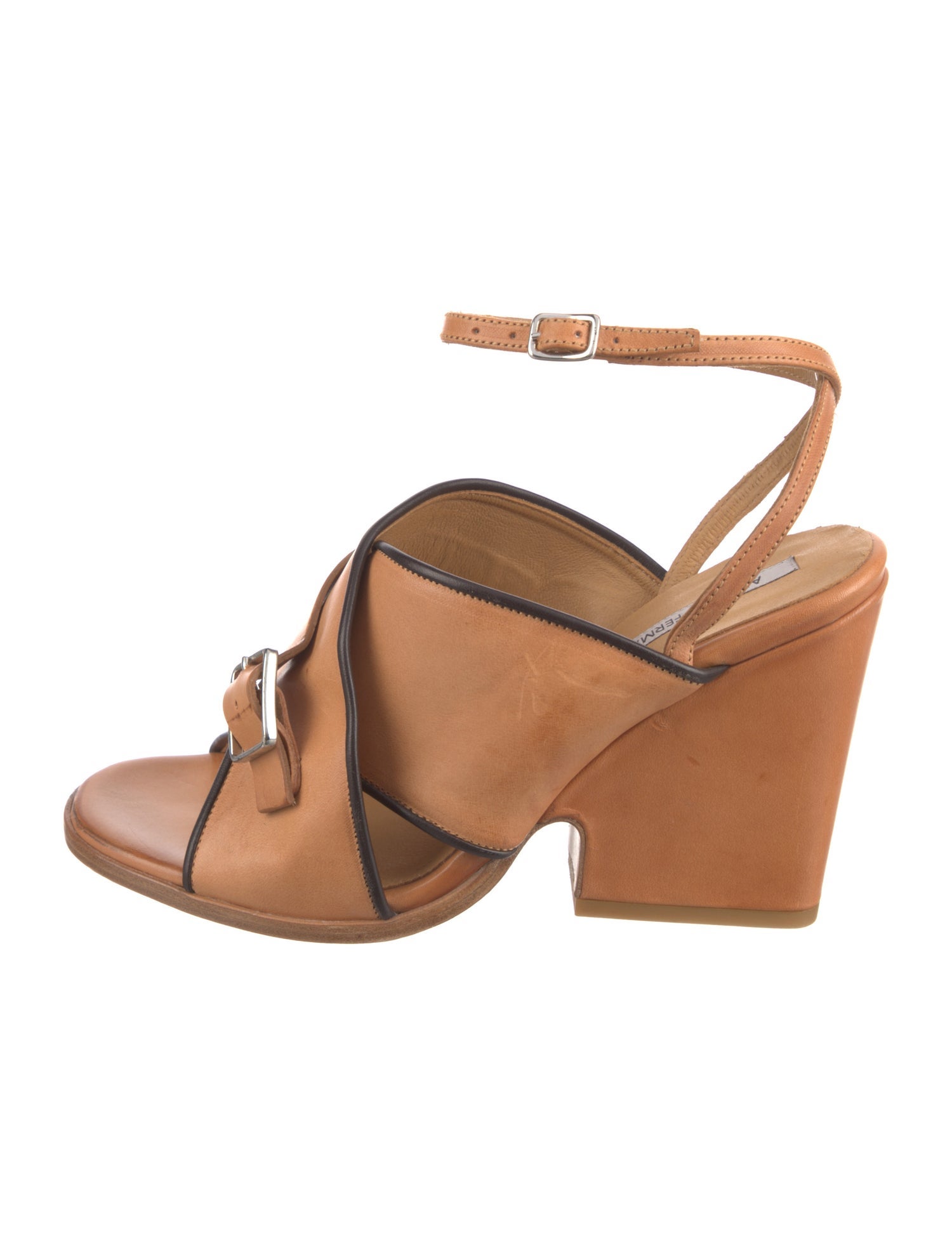 Alberto Fermani Leather Sandals