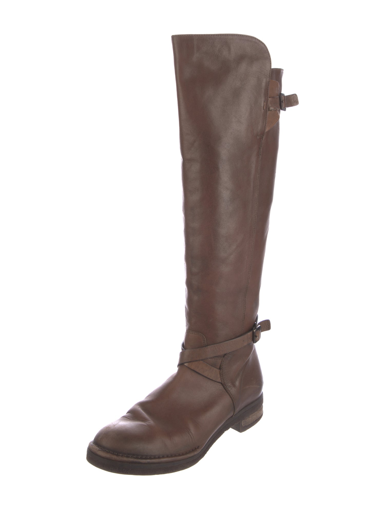 Alberto Fermani Leather Riding Boots