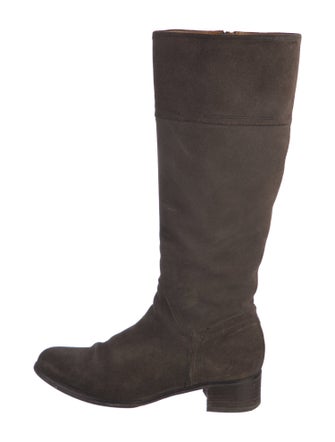 Alberto Fermani Suede Riding Boots