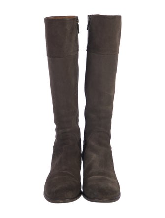 Alberto Fermani Suede Riding Boots