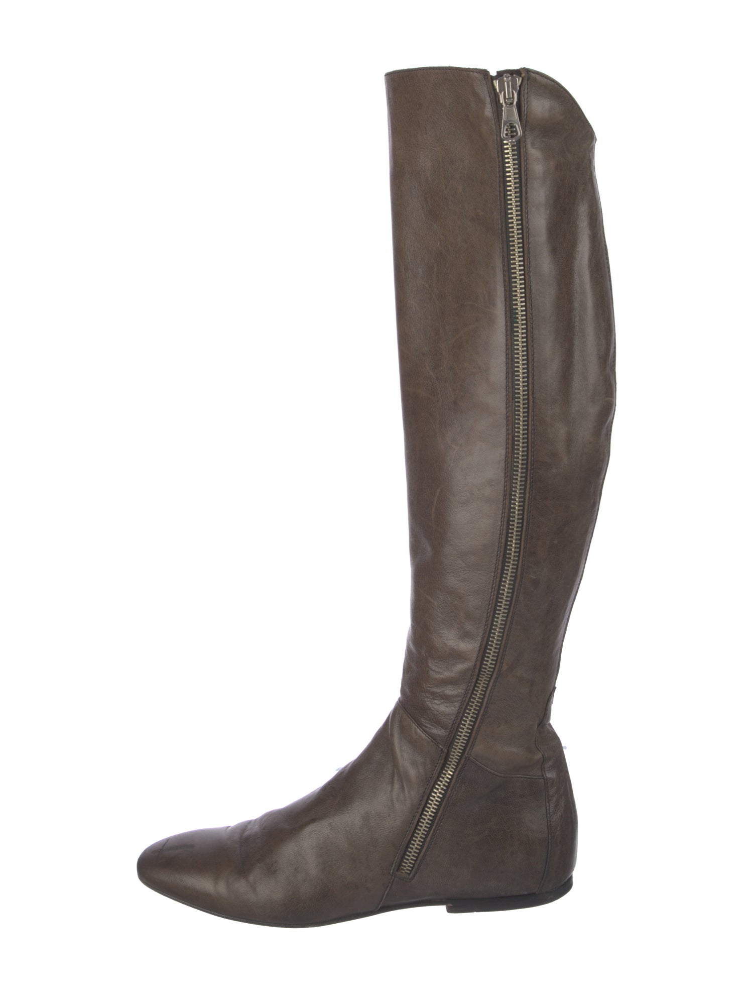Alberto Fermani Leather Riding Boots