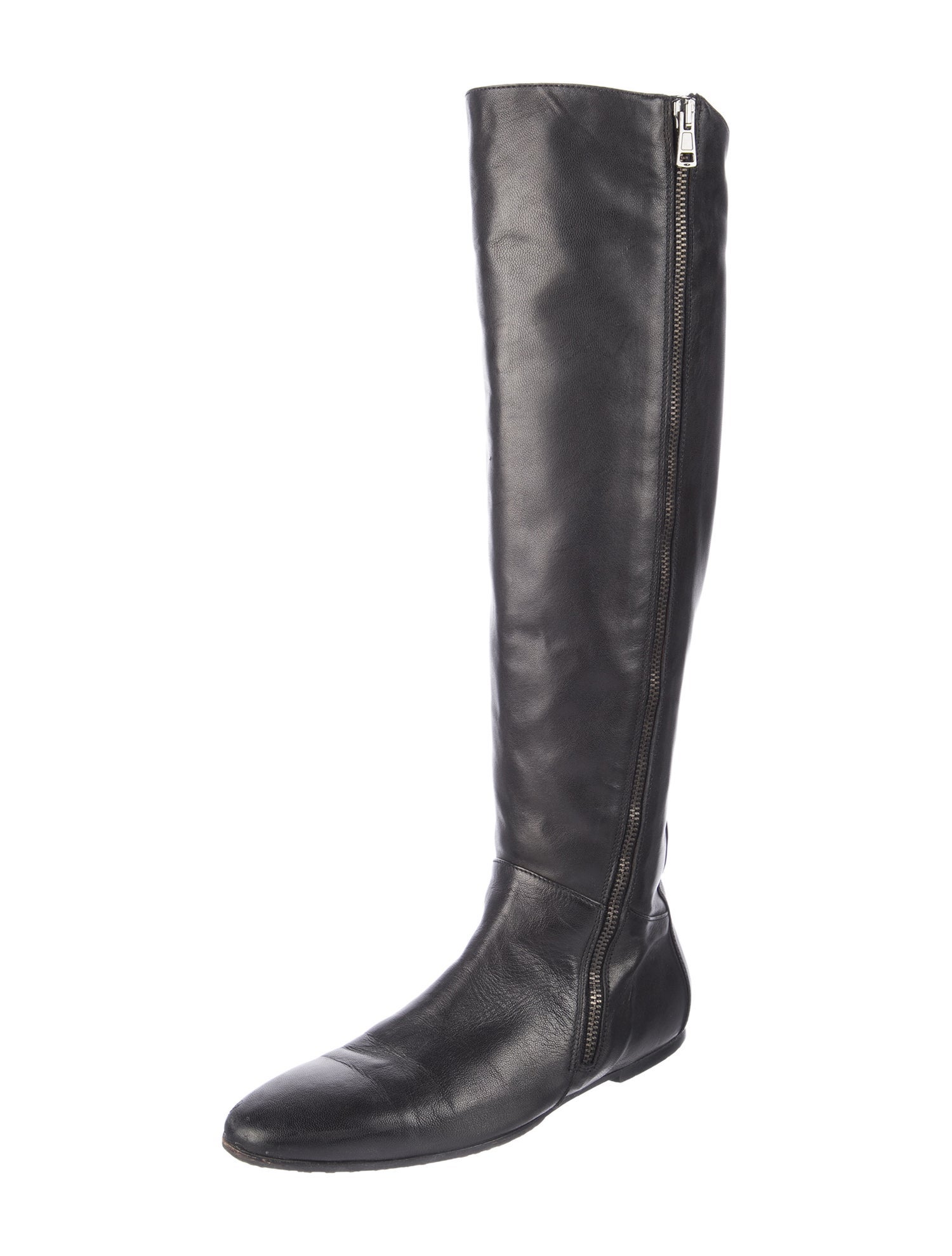 Alberto Fermani Leather Riding Boots