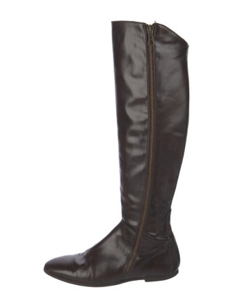 Alberto Fermani Leather Riding Boots