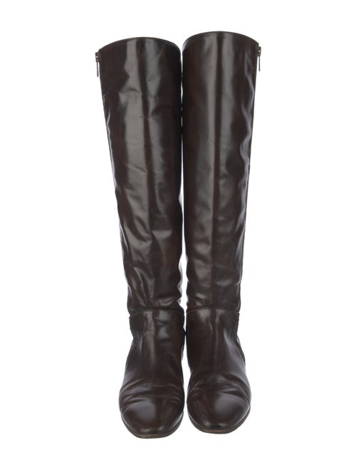 Alberto Fermani Leather Riding Boots