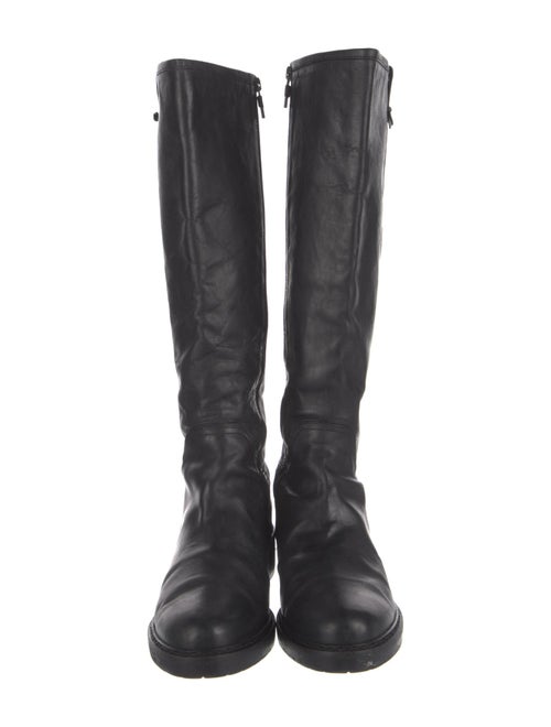 Alberto Fermani Leather Riding Boots