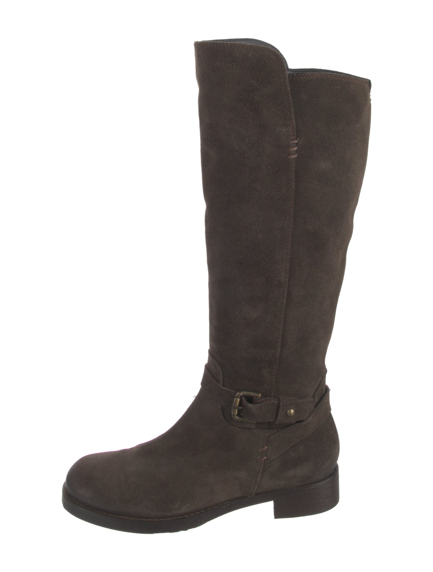 Alberto Fermani Suede Riding Boots