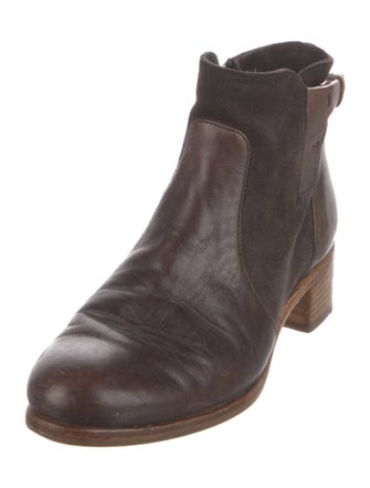 Alberto Fermani Leather Chelsea Boots