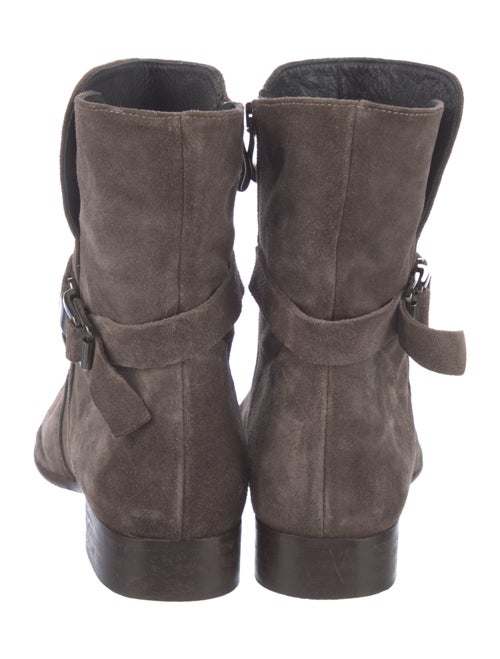 Alberto Fermani Suede Moto Boots