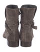 Alberto Fermani Suede Moto Boots