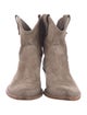 Alberto Fermani Suede Western Boots