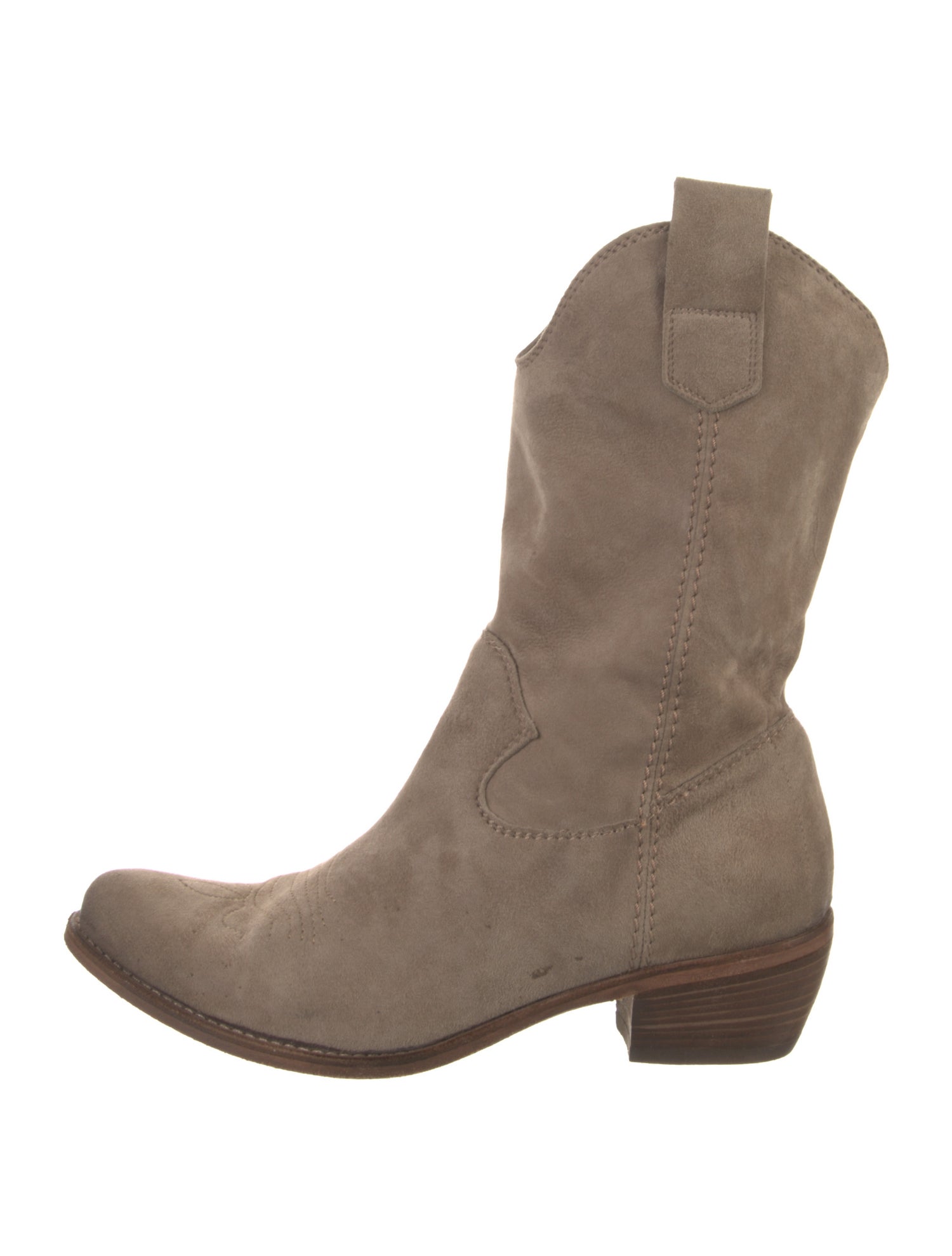 Alberto Fermani Suede Embroidered Accent Moto Boots