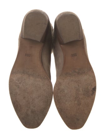 Alberto Fermani Suede Embroidered Accent Moto Boots