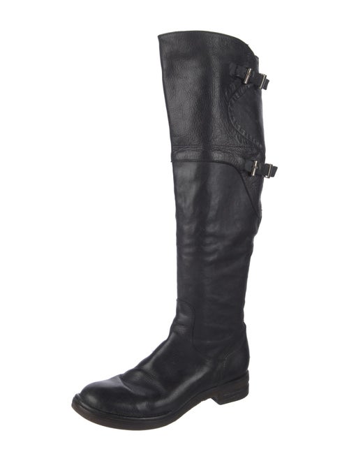 Alberto Fermani Leather Riding Boots