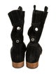Alberto Fermani Suede Moto Boots
