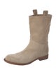 Alberto Fermani Suede Moto Boots