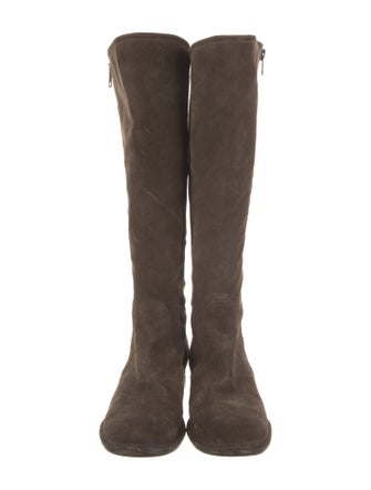 Alberto Fermani Suede Riding Boots