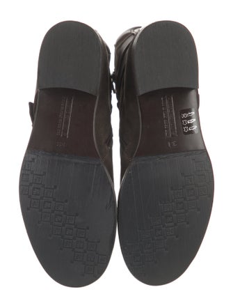 Alberto Fermani Suede Moto Boots