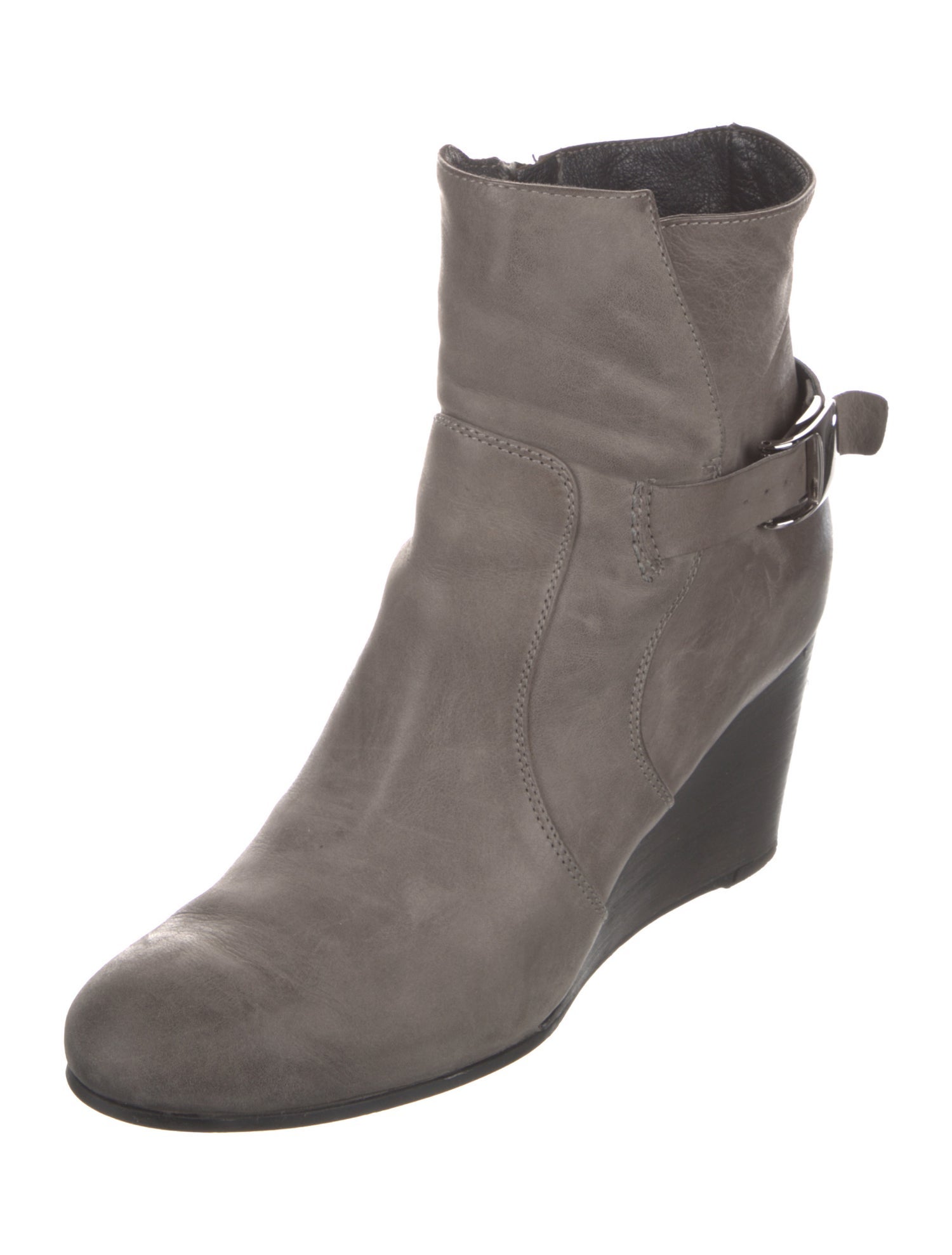 Alberto Fermani Leather Moto Boots