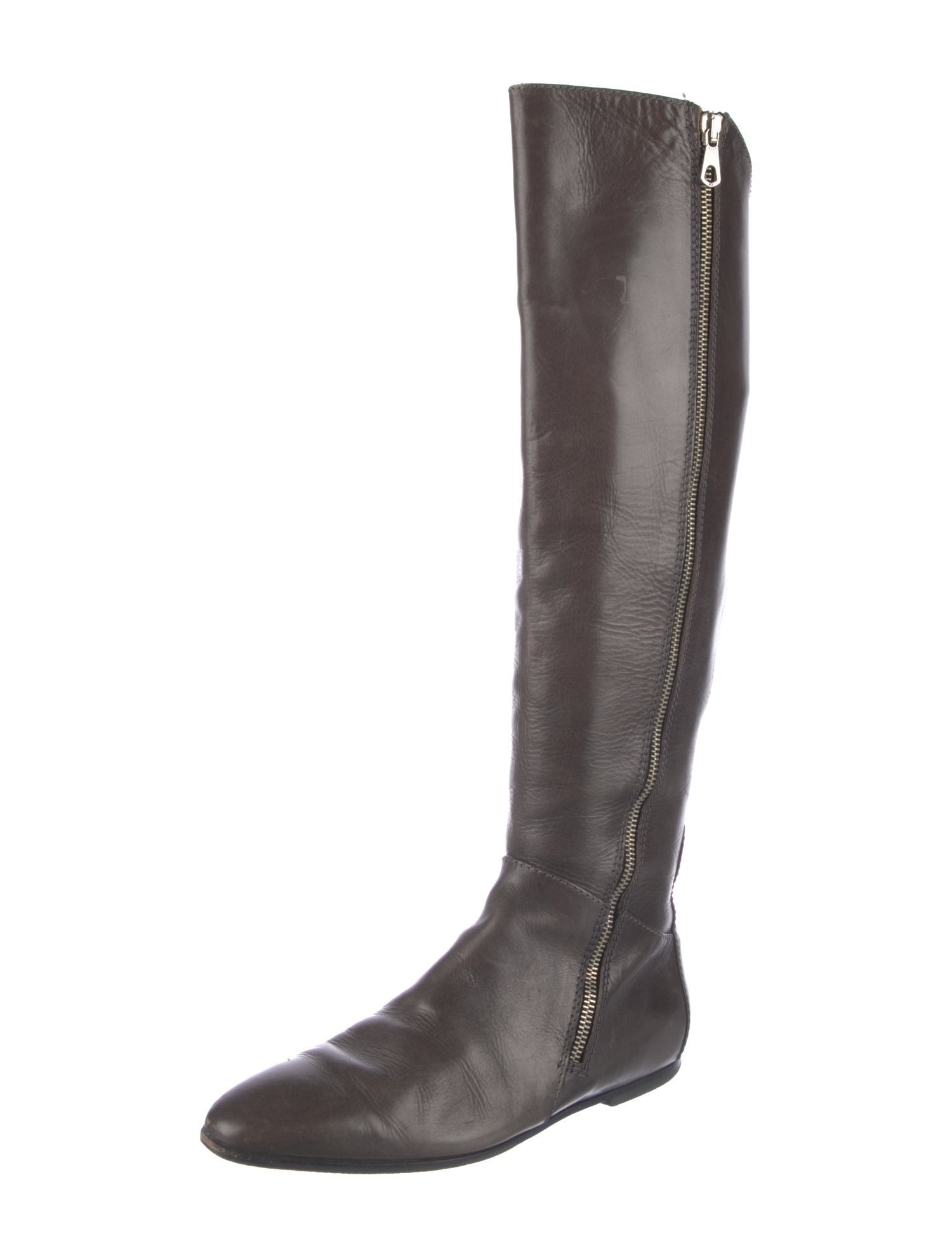 Alberto Fermani Leather Riding Boots
