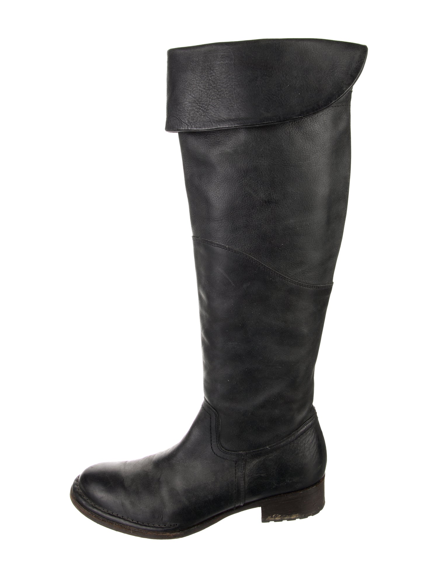 Alberto Fermani Leather Riding Boots