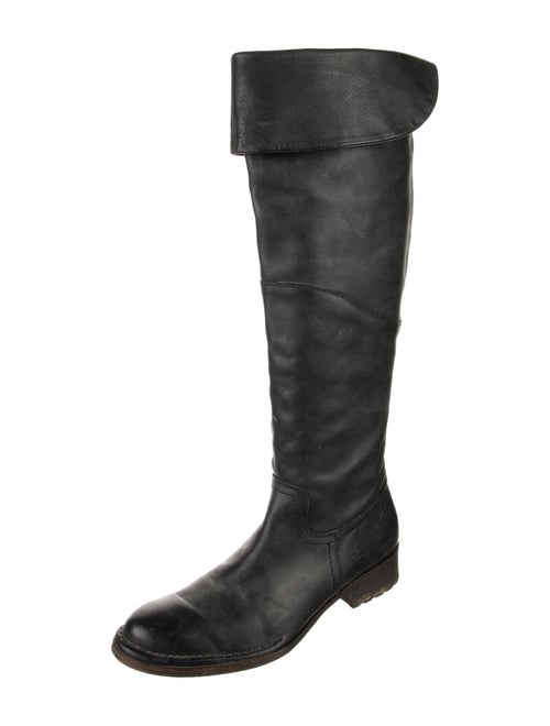 Alberto Fermani Leather Riding Boots